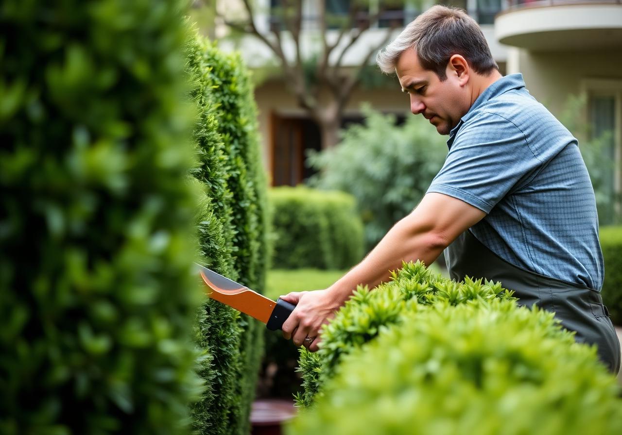 Profissional de jardinagem